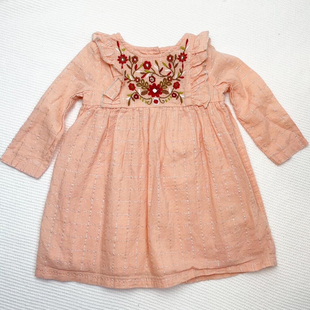 Peek Gauze Sparkle Dress